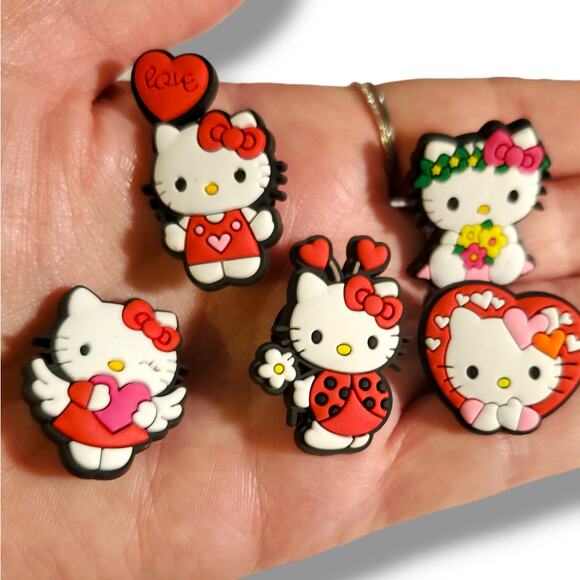 25 pc Hello Kitty Shoe Charms | Shoe Accessories - Picture 2 of 4